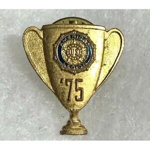 Vintage 1975 American Legion Award Trophy Cup pin